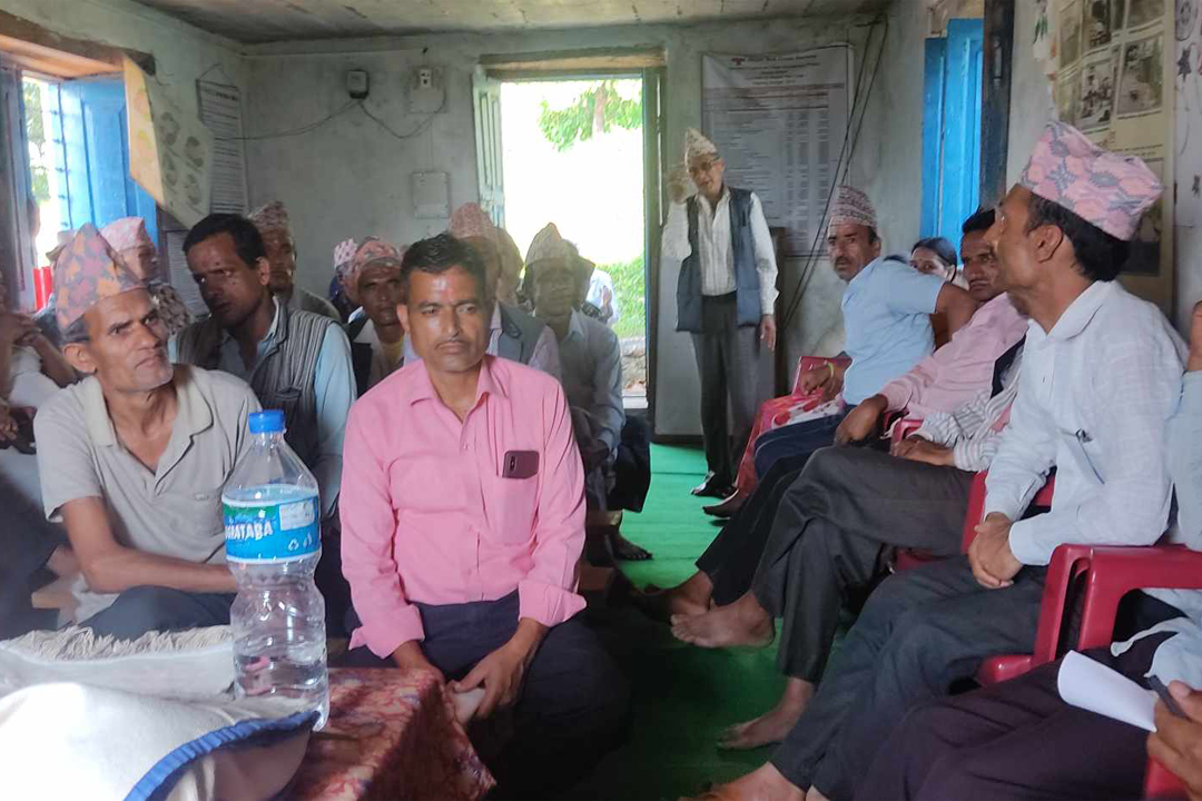 वडा तहमा सेवा दल गठन गर्दै बैतडी कांग्रेस 